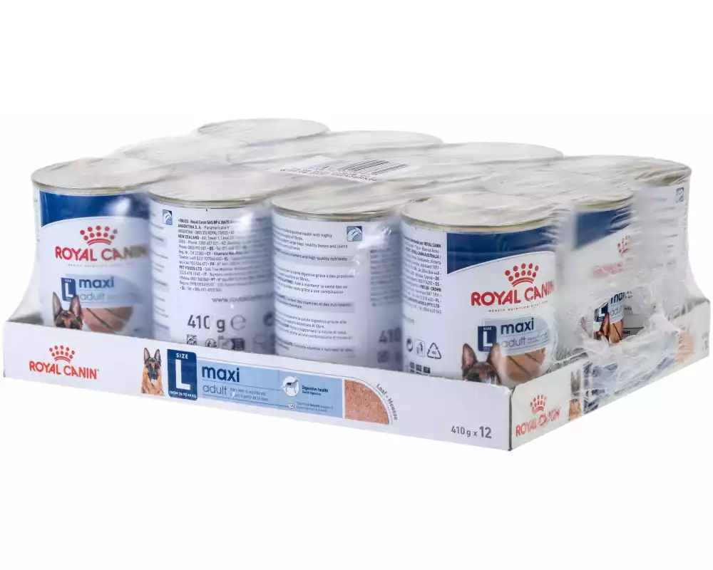 Royal Canin Nassfutter Maxi Adult Mousse, 12 x 410 g