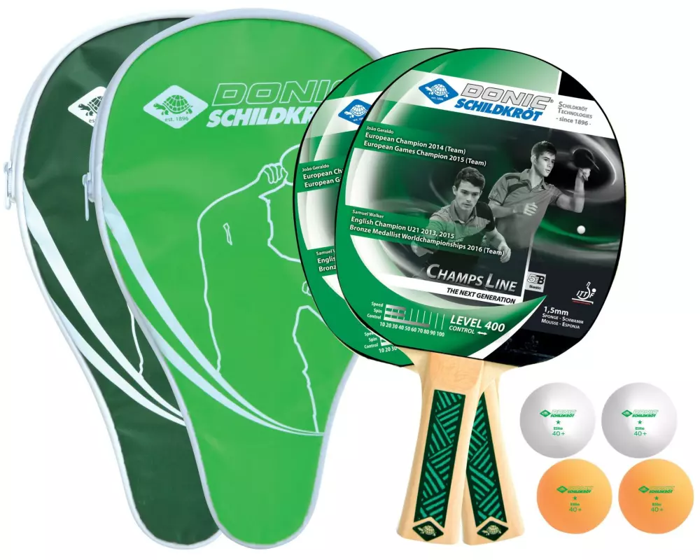 DONIC Schildkröt Tischtennis Set Champs 400 Cover