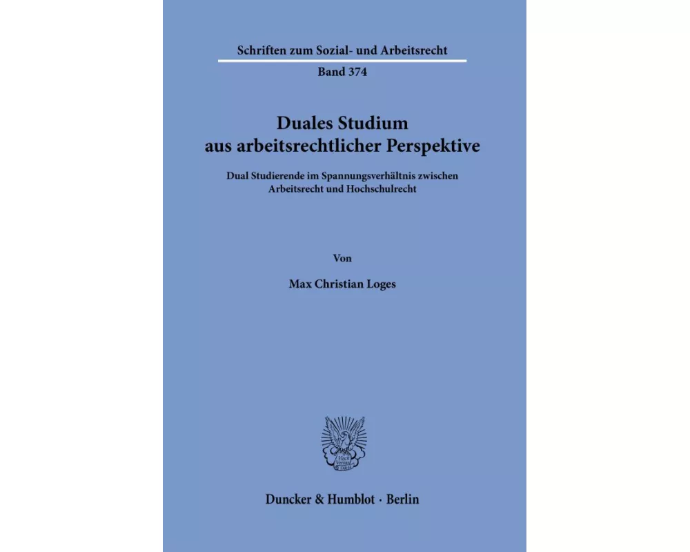 Duales Studium aus arbeitsrechtlicher Perspektive