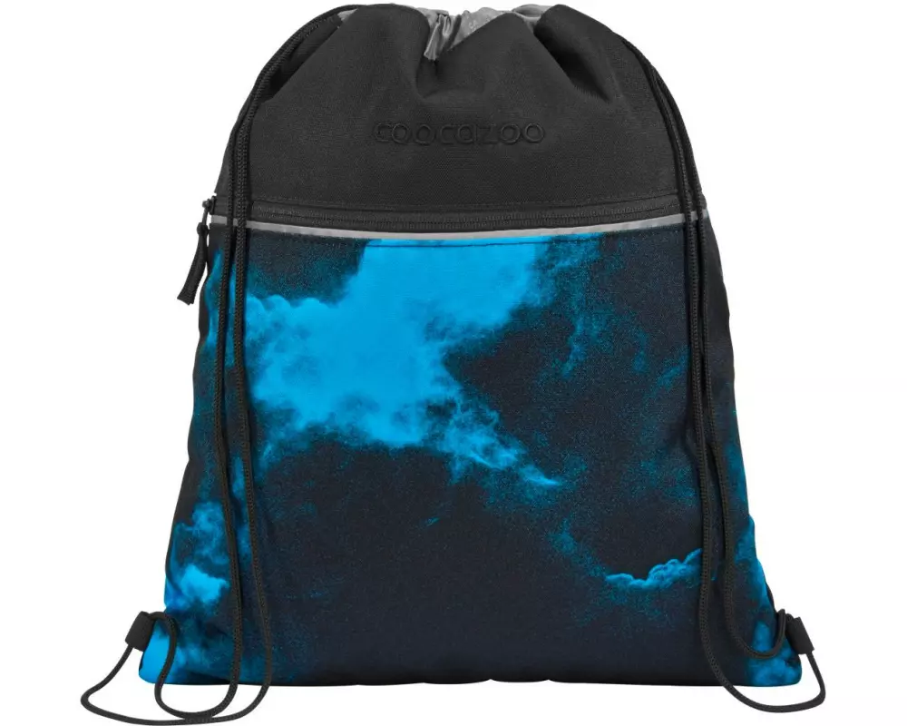 Coocazoo Turnsack Mystic Clouds Blau, Schwarz
