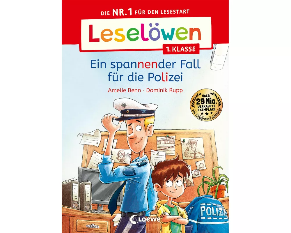 Leselöwen 1. Klasse - Ein spannender Fall für die Polizei