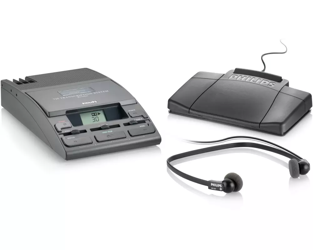 Philips Diktiergerät Analog Starter Kit LFH0720T