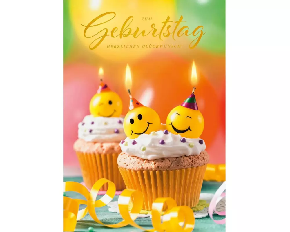 ABC Geburtstagskarte Smilie, Maxi