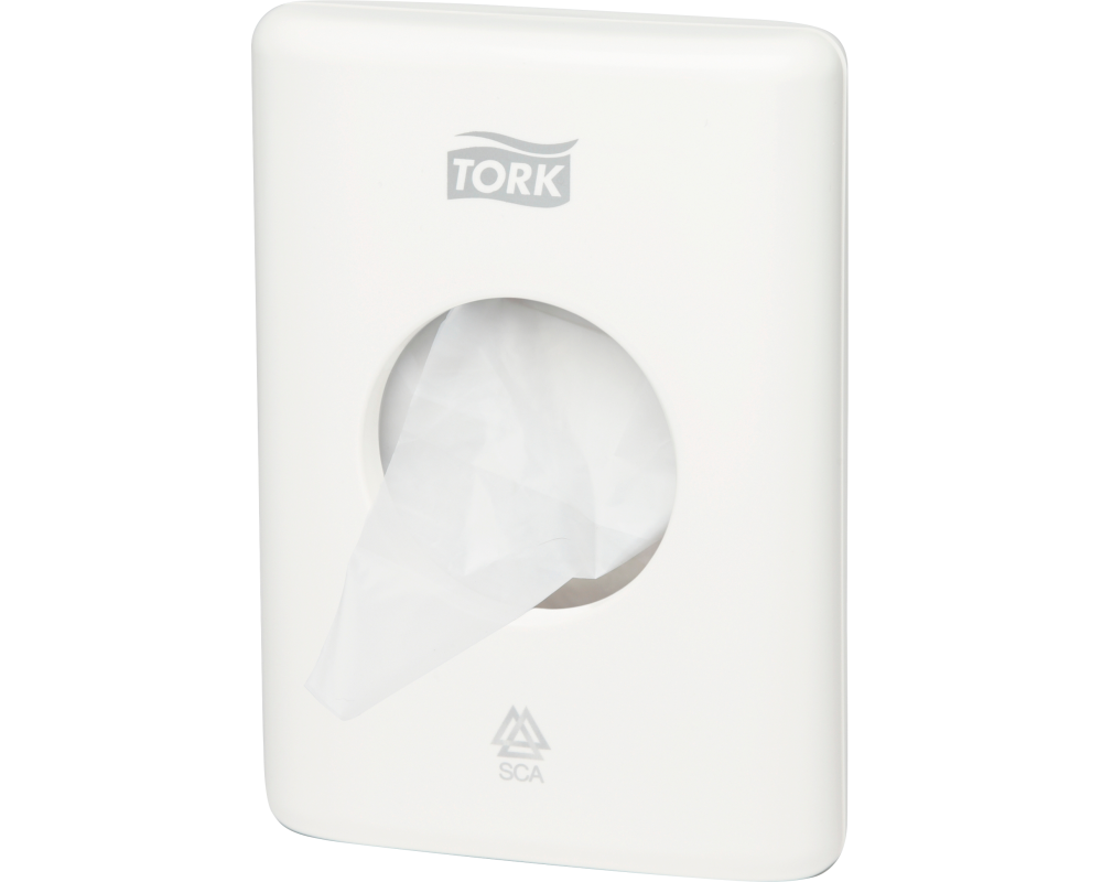 TORK Hygienebeutel Spender B5 566000 weiss 140x100x36mm