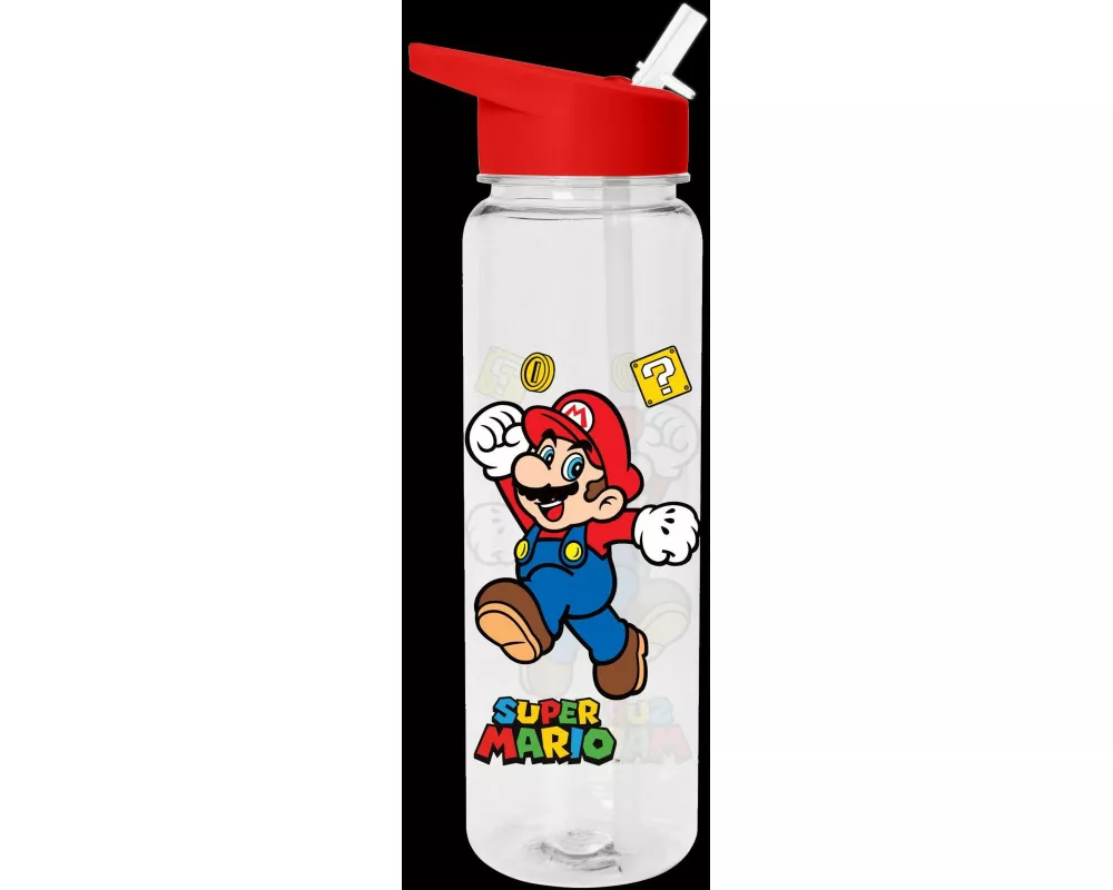 Super Mario (Jump) 25oz/700ml Plastic Drinks Bottle