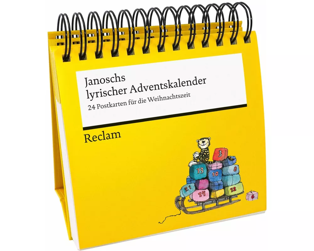 Janoschs lyrischer Adventskalender. 24 Postkarten für die Weihnachtszeit