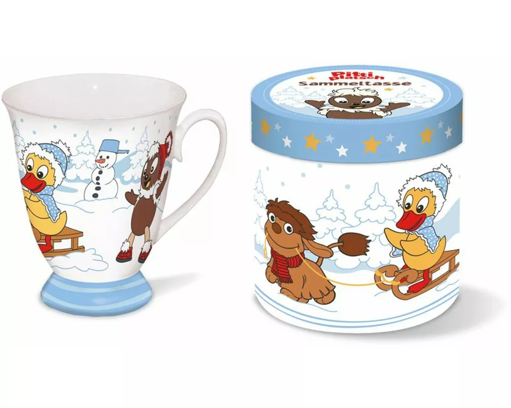Trötsch Pittiplatsch Sammeltasse Winter