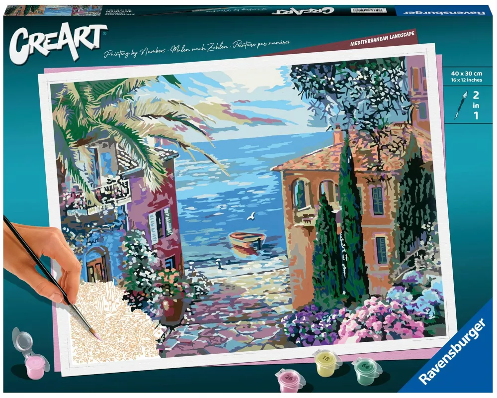 CreArt Adults Premium - Mediterrane Landschaft