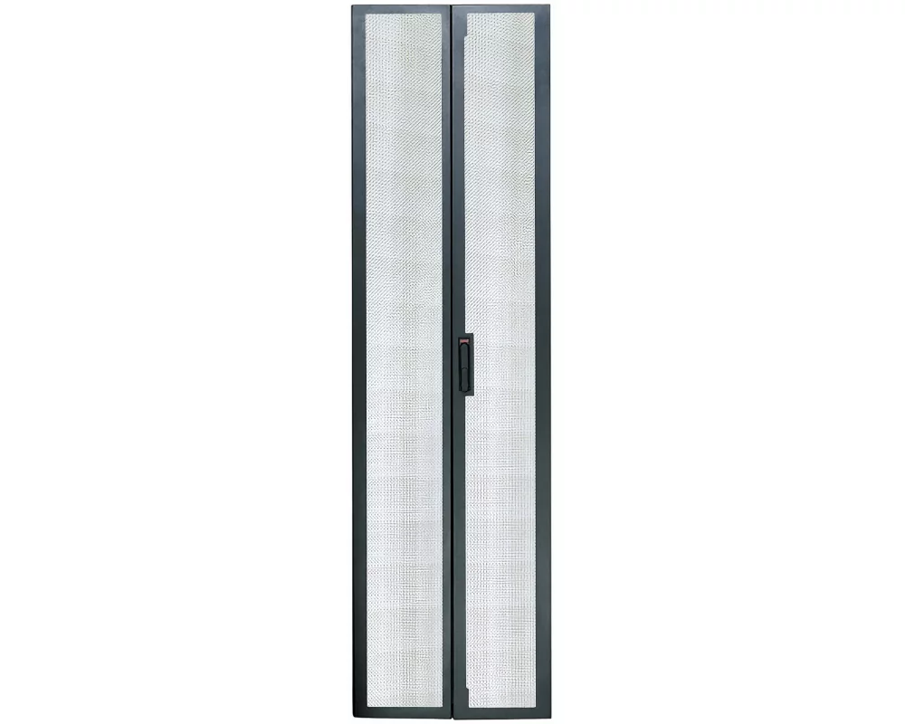APC Netshelter VX-VS 42HE, Black, Split Rear Doors, 600mm wide