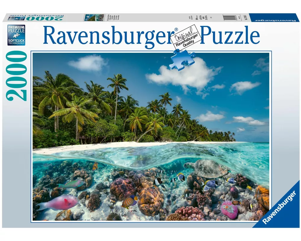 Erwachsenenpuzzle 2000 Teile - Ein Tauchgang auf den Malediven