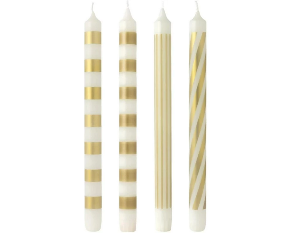Villeroy & Boch Kegelkerzen Christmas Chic Gold 29 cm Gold