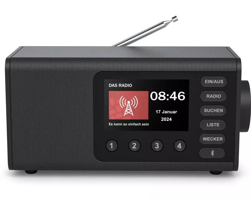 Hama Digitalradio DR1001 Schwarz