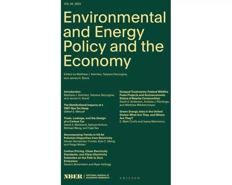 Environmental and Energy Policy and the Economy: Volume 4