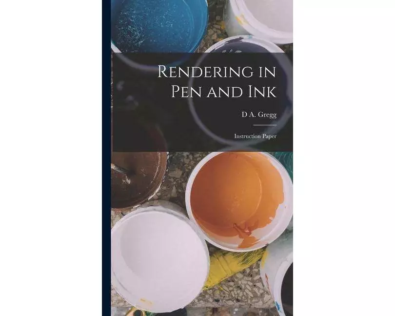 Rendering in pen and ink; Instruction Paper