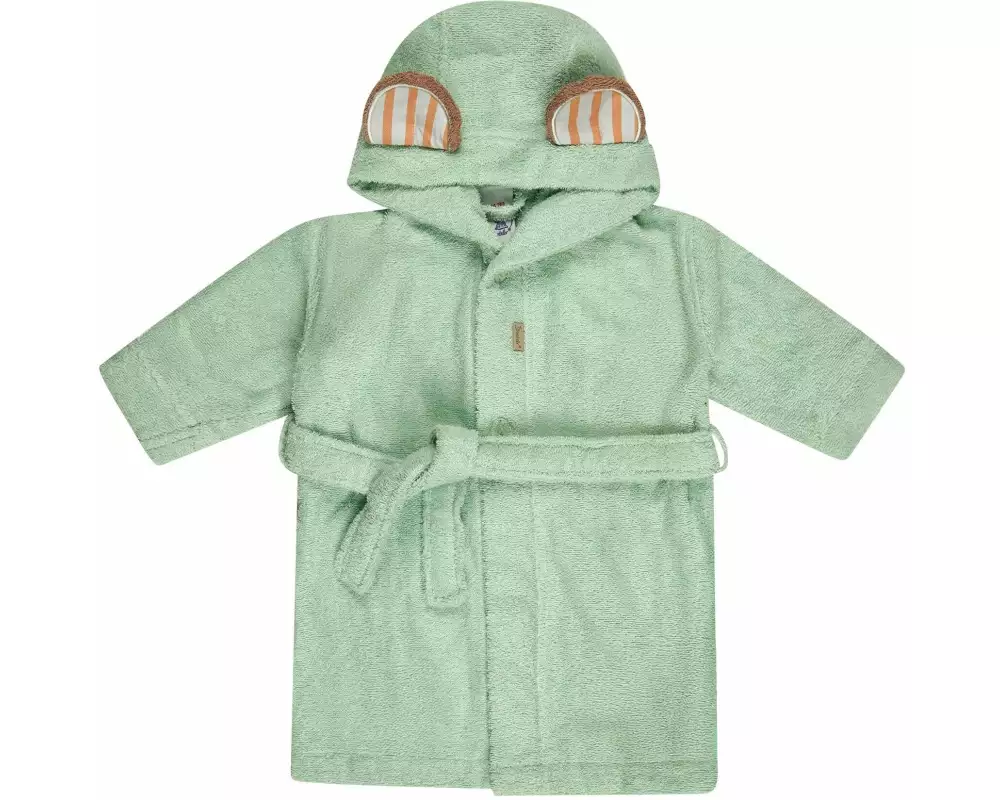 Sterntaler Bademantel BÄR Bo Mintgrün, 80