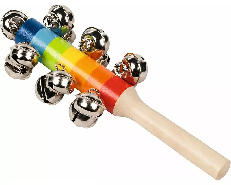 Schellenstab mit 13 Schellen