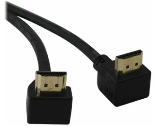 EATON TRIPPLITE High-Speed, HDMI Cable with 2 Right-Angle Connectors, Digital Video with Audio, M/M, 6ft. 1.83m