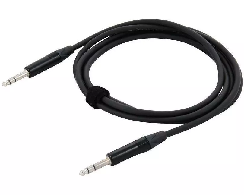 Cordial Klinkenkabel Klinke-Klinke 6.3 5 m, Schwarz