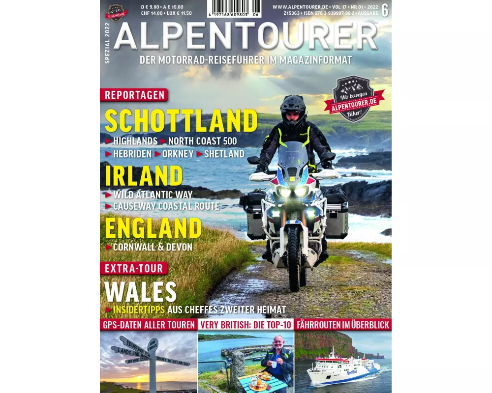 Alpentourer Spezial Britische Inseln & Irland