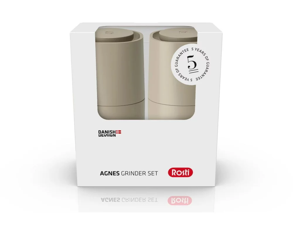 Rosti Salz- und Pfeffermühle Agnes 10 cm, Braun