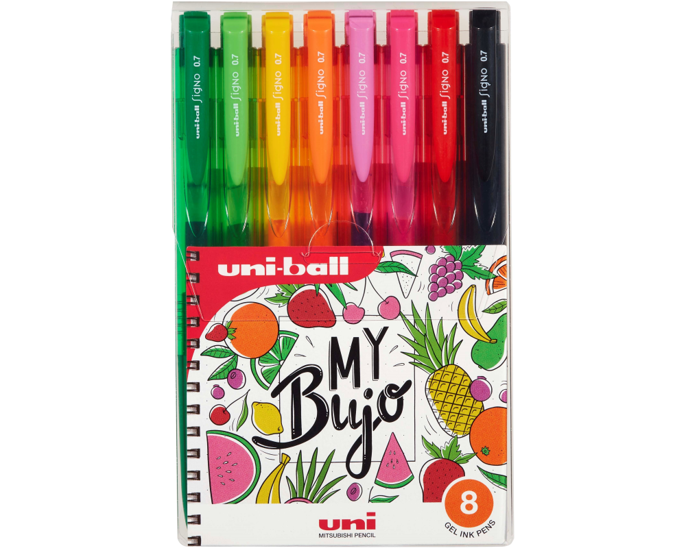 UNI-BALL Roller Signo RT1 0.4mm UMN155N07 8 Farben