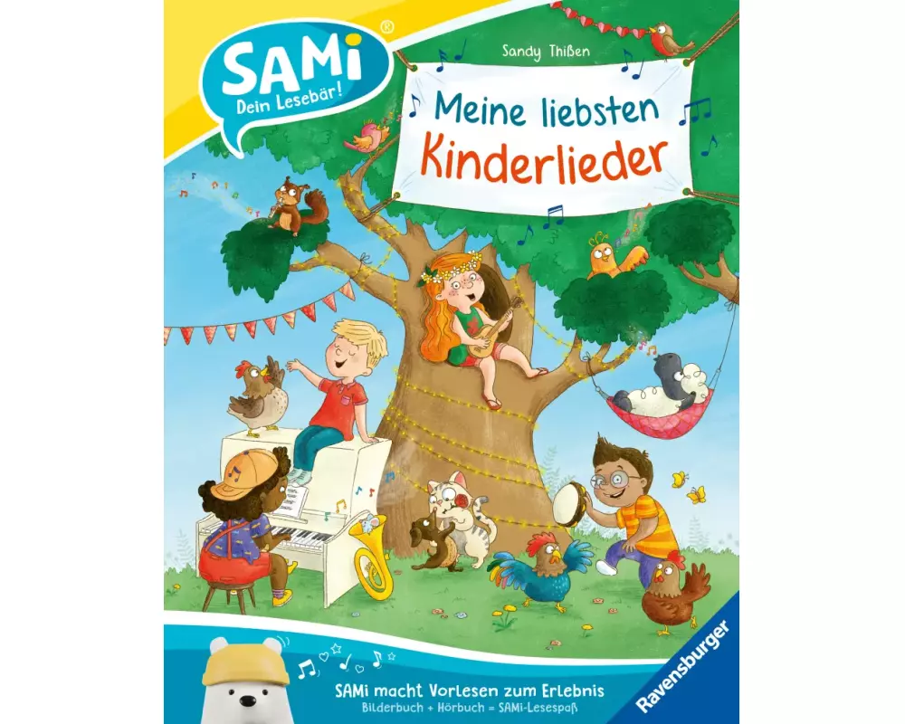 SAMi – dein Lesebär - Meine liebsten Kinderlieder