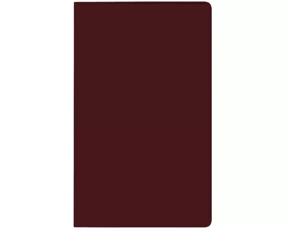 Taschenkalender Modus XL geheftet PVC burgund 2024