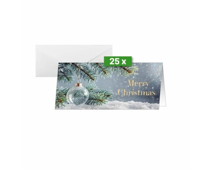Sigel Weihnachtskarten Set, Snowy Idyll
