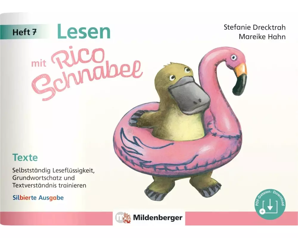 Lesen mit Rico Schnabel, Heft 7: Texte - silbierte Ausgabe