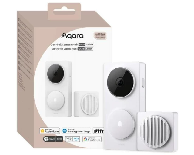 Aqara Türklingel-Kamera-Hub G410 Weiss 1 Stück