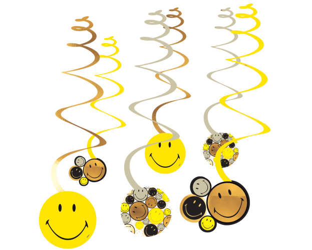 NEUTRAL Deko-Spiralen Smiley 9914445 130cm