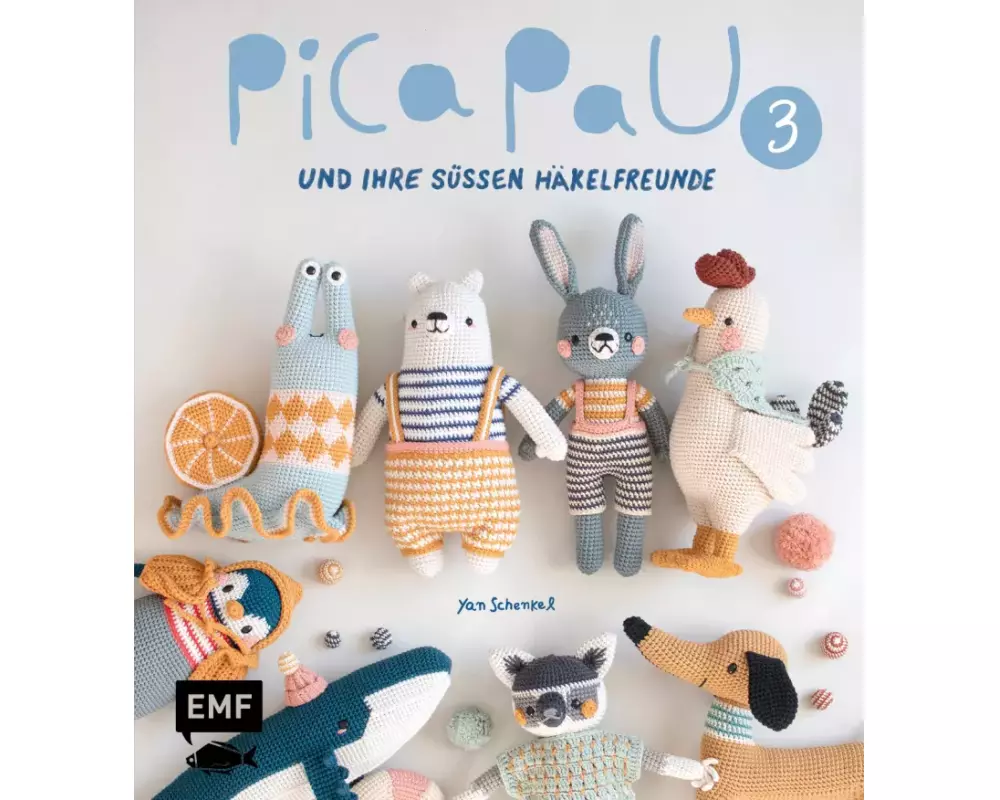 Pica Pau und ihre süßen Häkelfreunde – Band 3