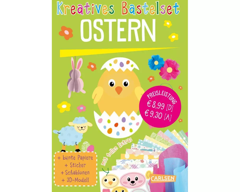 Bastelset für Kinder: Ostern