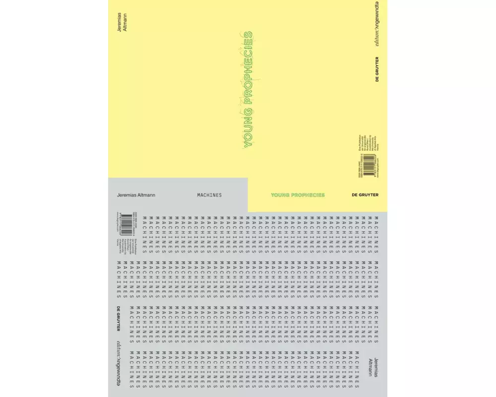 Jeremias Altmann - YOUNG PROPHECIES / MACHINES