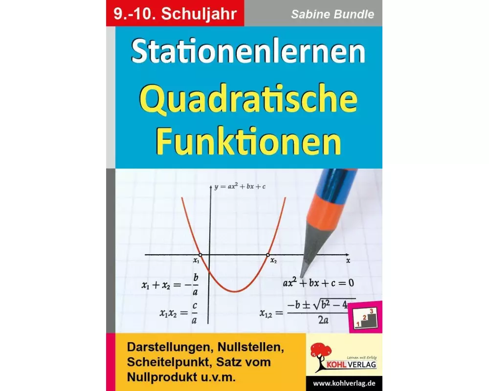 Stationenlernen Quadratische Funktionen