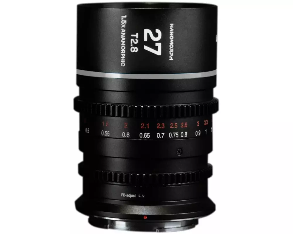 Venus Optic Festbrennweite Nano 1.5X 27mm T/2.8 (Silver) – Canon RF