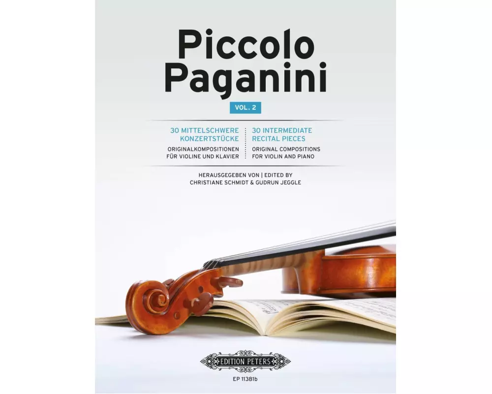 Piccolo Paganini Vol. 2 -30 Mittelschwere Konzertstücke