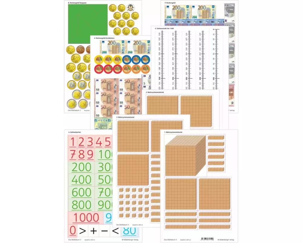 Das Mathebuch 3 Neubearbeitung - Arbeitsmaterial