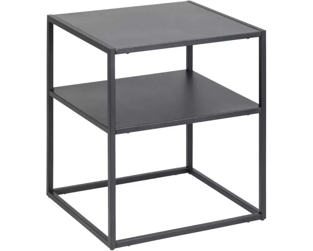 AC Design Beistelltisch Newton 45 x 40 x 50,5 cm, Schwarz