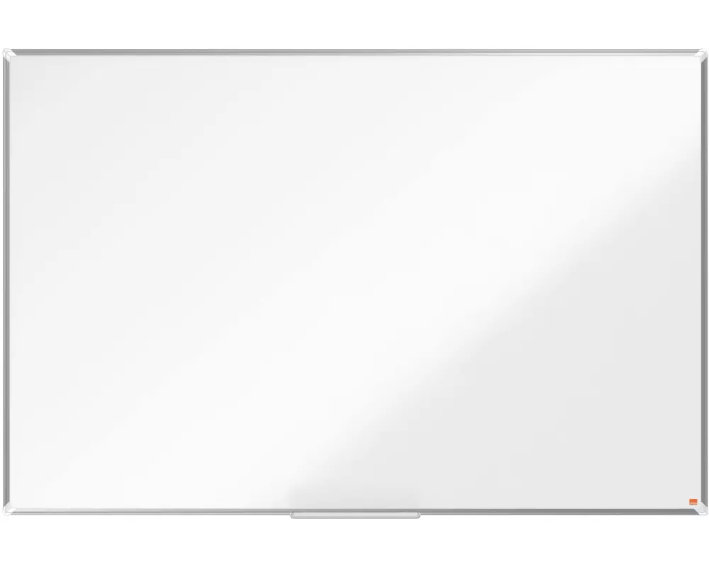 Nobo Whiteboard Premium Plus Emaille 100 cm x 200 cm, Weiss