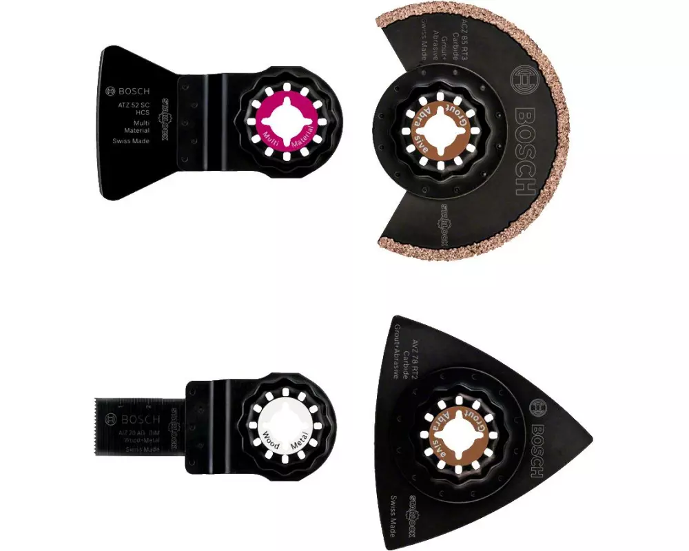 Bosch Professional Zubehörset Fliesen, 4 Teile