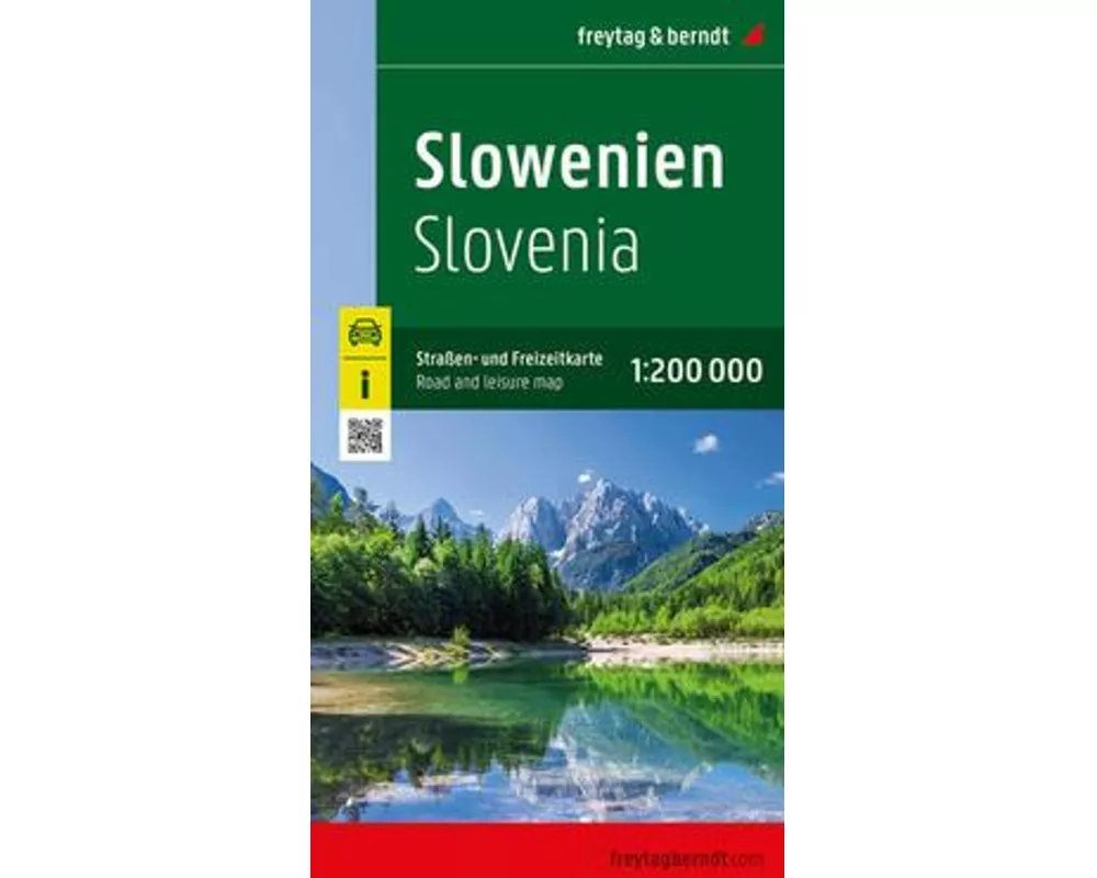 Slowenien, Straßen- und Freizeitkarte 1:200.000, freytag & berndt