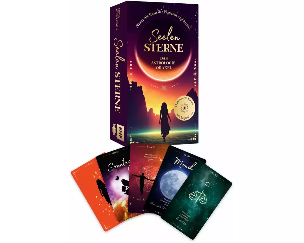 Orakel-Kartenset: Seelensterne – Das Astrologie-Orakel