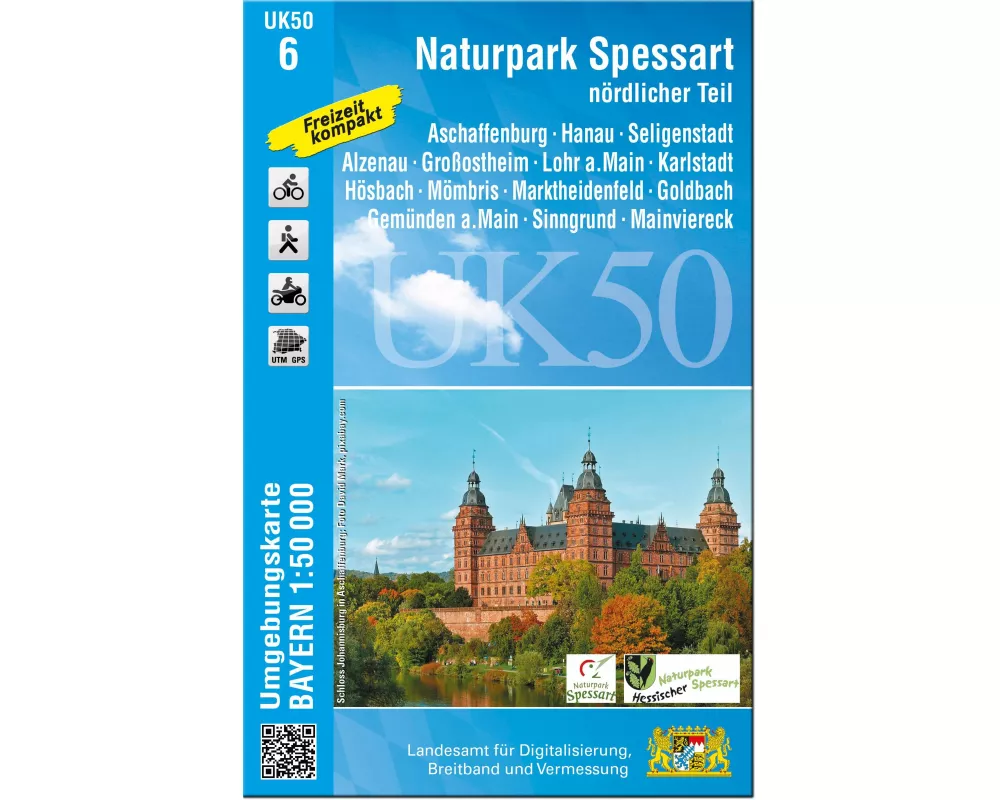 UK50-6 Naturpark Spessart nördlicher Teil