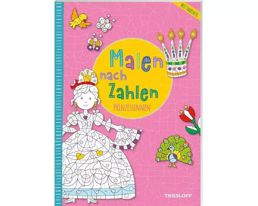 Malen nach Zahlen. Prinzessinnen