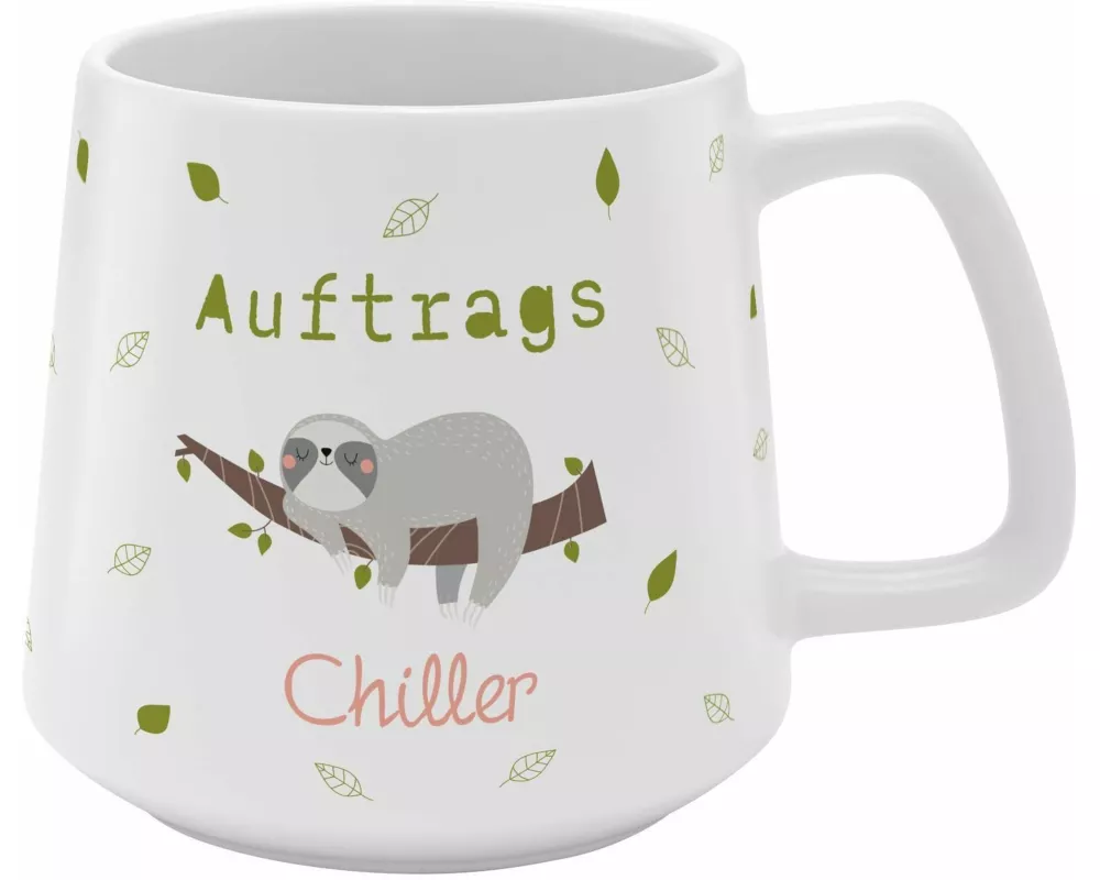GRUSS & CO Tasse konisch "Auftragschiller"