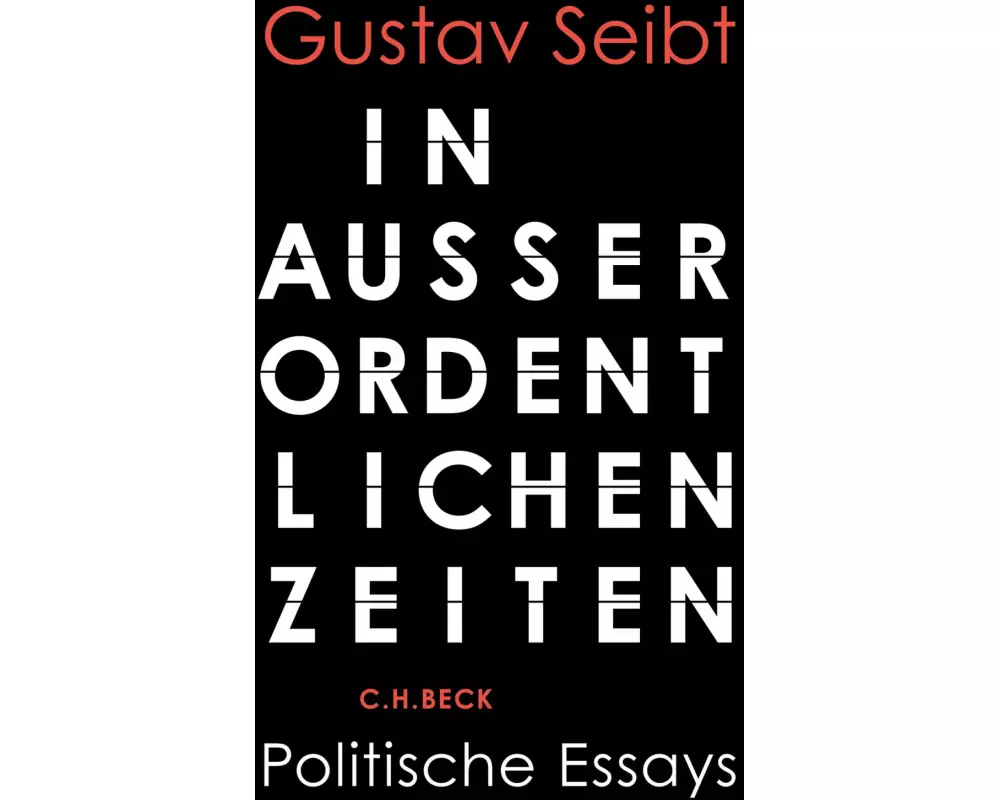 In außerordentlichen Zeiten