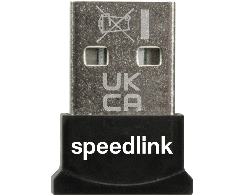 SPEEDLINK VIAS Nano USB BT 5.0 Adapter SL-167411-BK Black