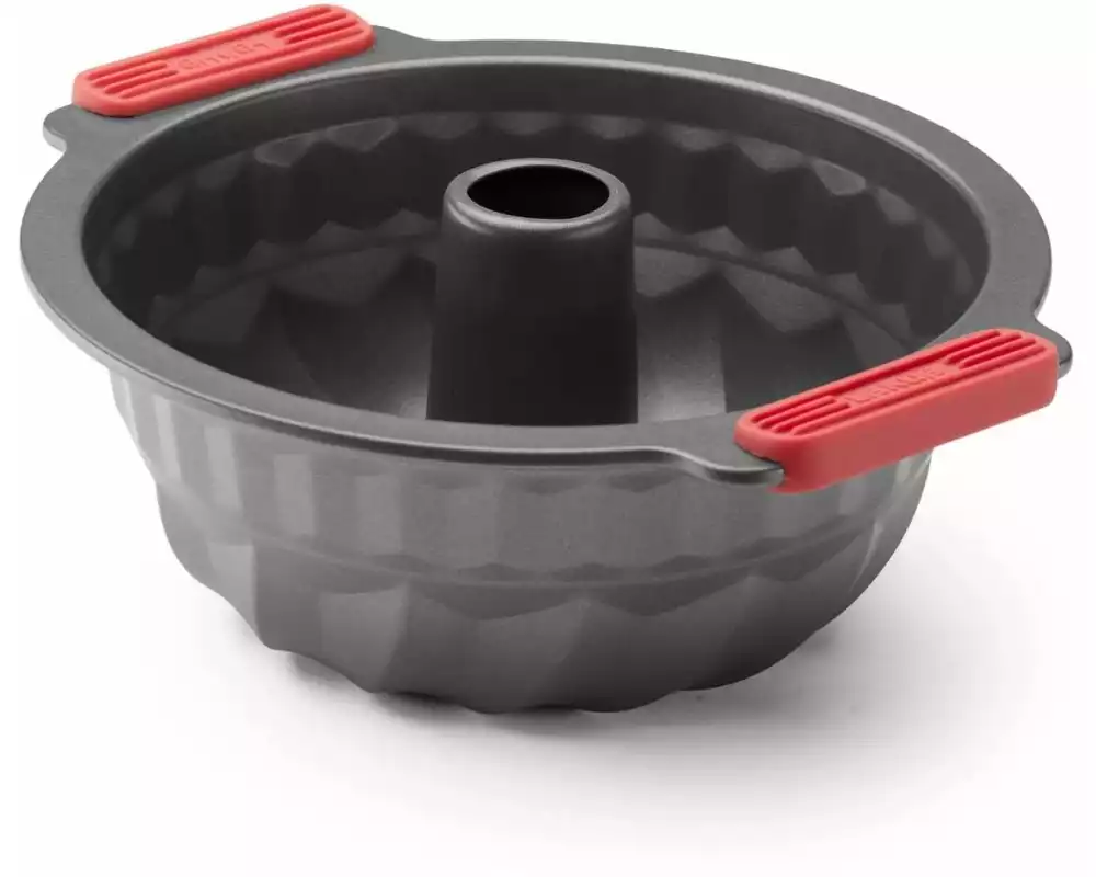 Lékué Gugelhupf-Backform 26.5 cm, Schwarz