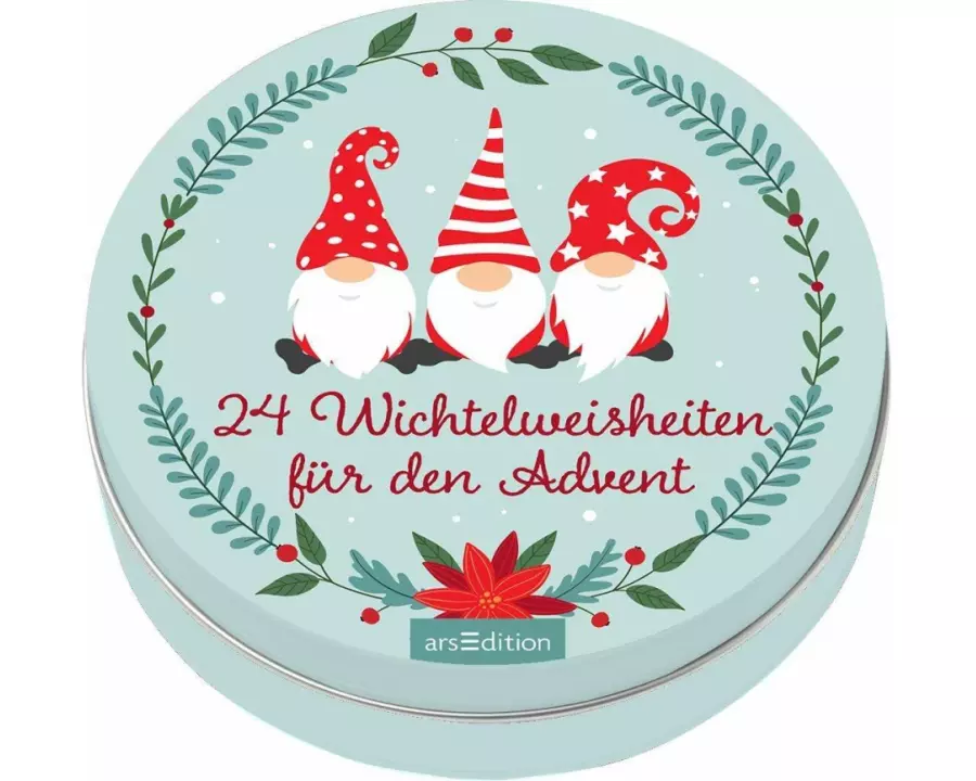 Adventskalender in der Dose. 24 Wichtelweisheiten für den Advent